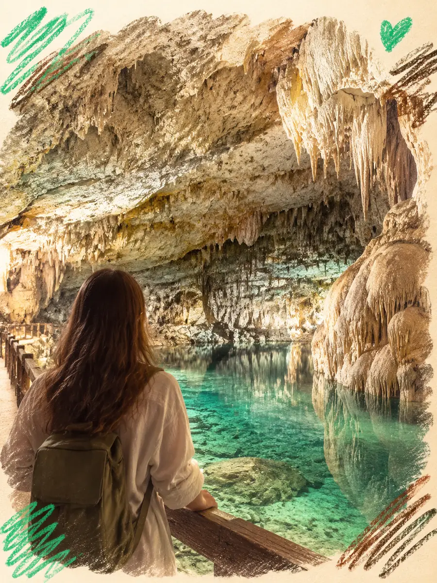 Aussicht an der Venetsa-Höhle